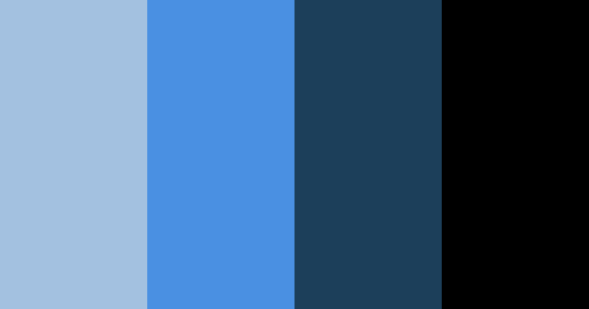 Download midnight azure color palette PNG image (landscape)