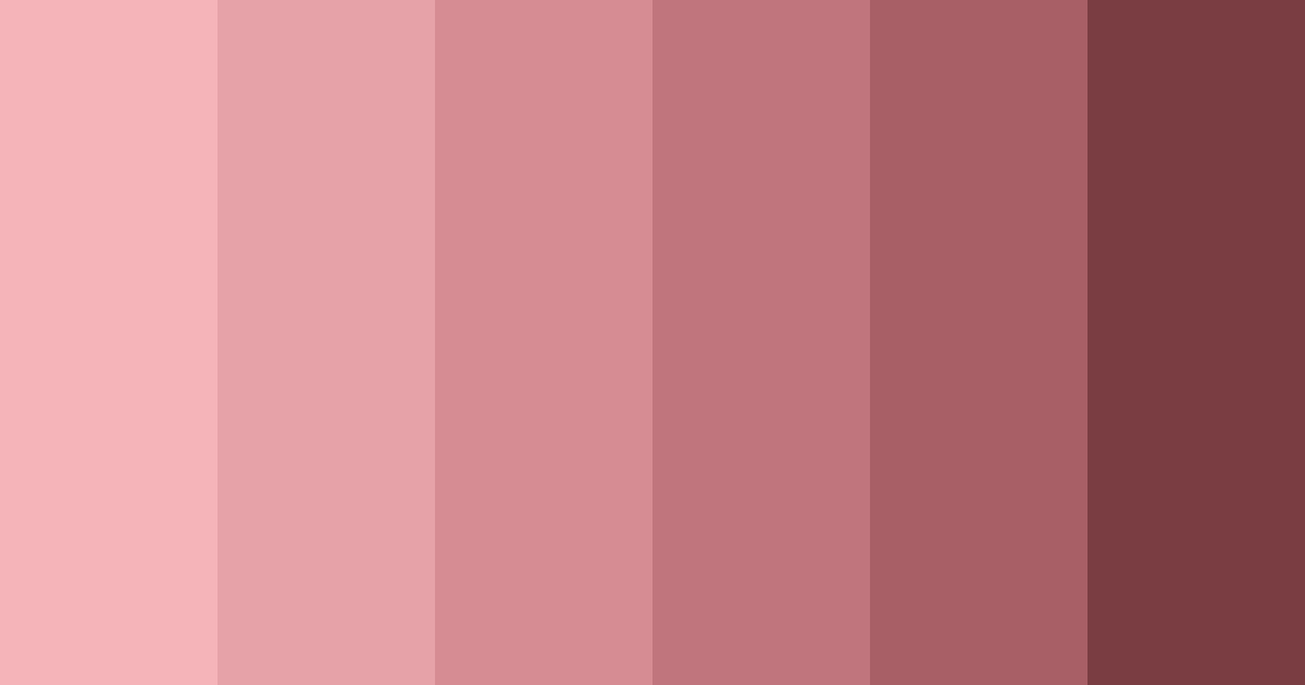 Download rosewood blush color palette PNG image (landscape)