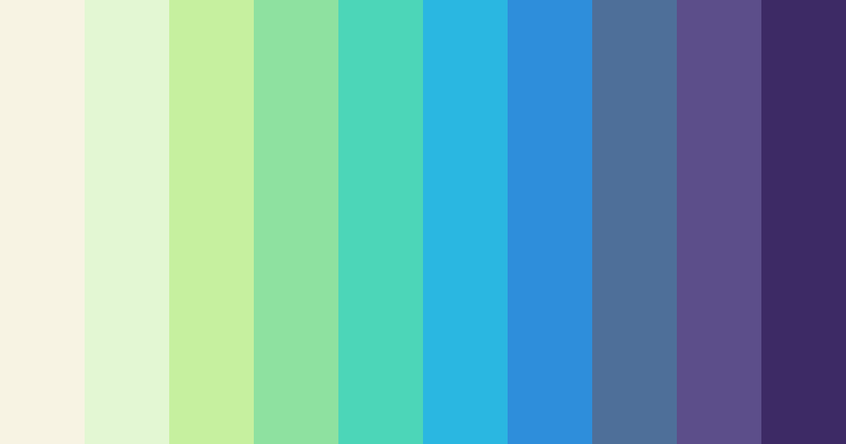 Download serenity in bloom color palette PNG image (landscape)