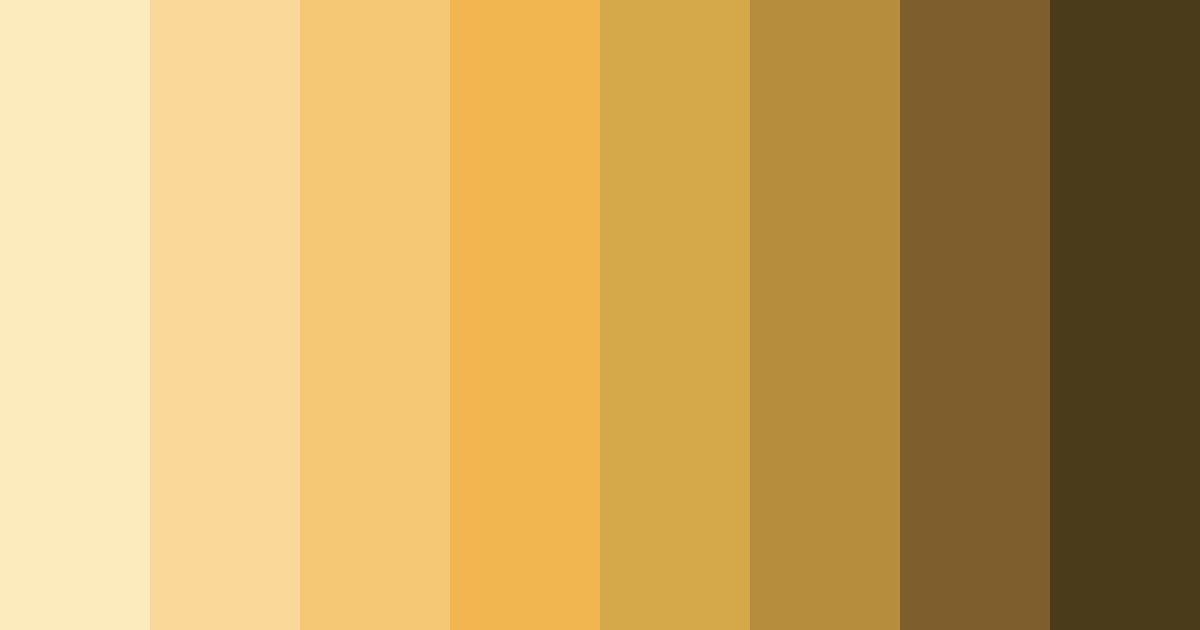 Download golden earth color palette PNG image (landscape)