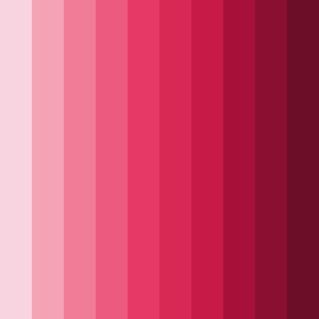 Download blush blossom color palette PNG image (square)