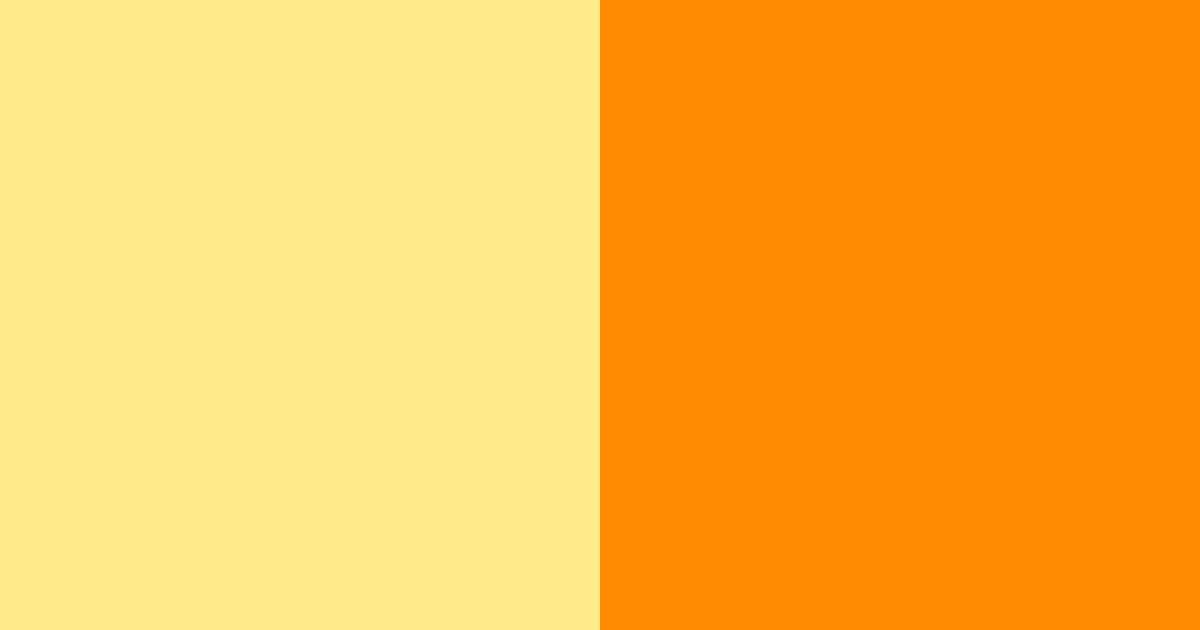 Download bright orange yellow color palette PNG image (landscape)