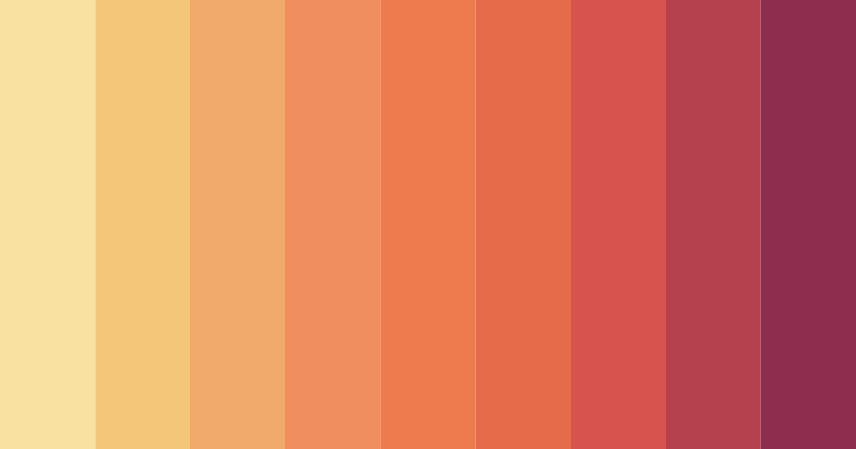 Download autumn ember bliss color palette PNG image (landscape)