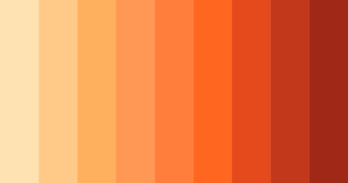 Download sunset serenade color palette PNG image (landscape)