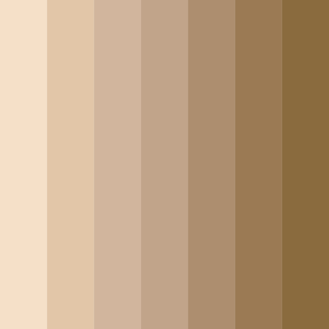 Download sandy serenity color palette PNG image (square)