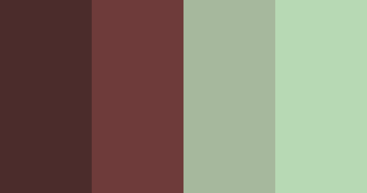 Download maroon harmony color palette PNG image (landscape)