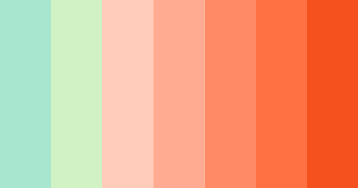 Download summer forest orange color palette PNG image (landscape)