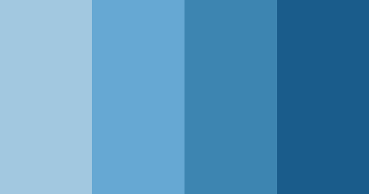 Download azure symphony color palette PNG image (landscape)