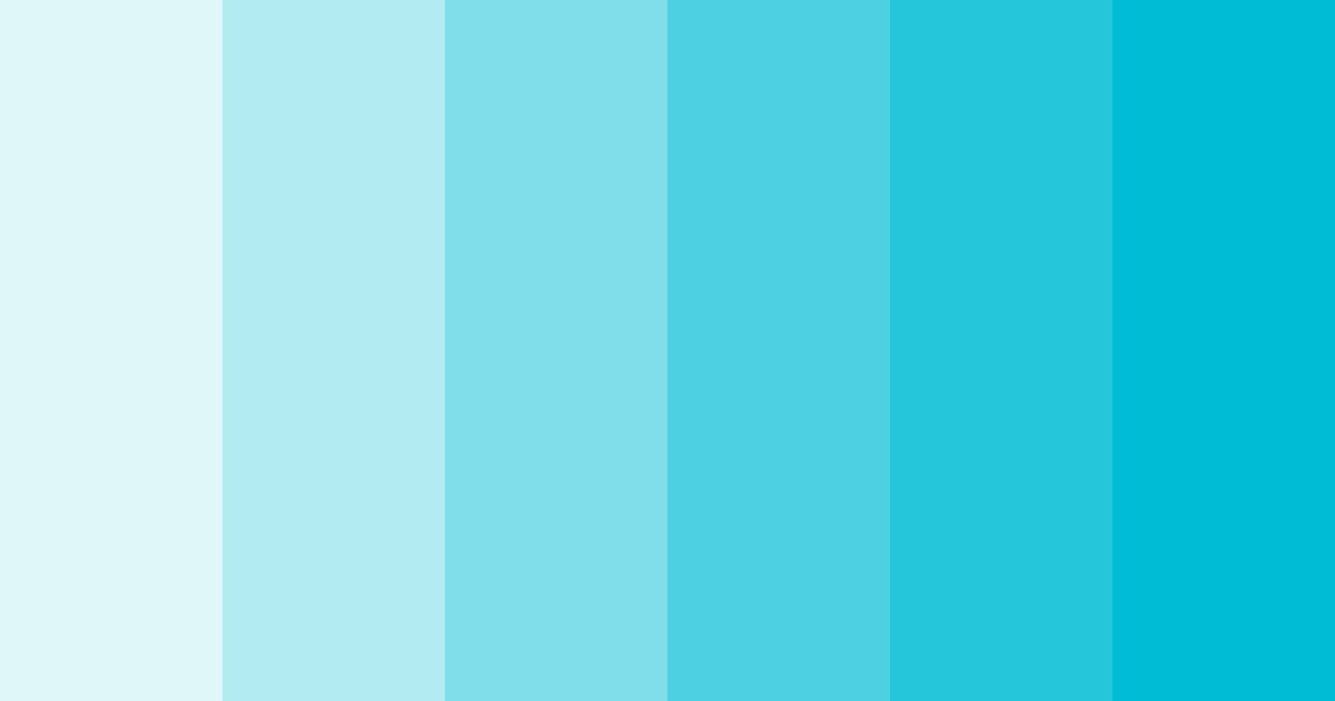 Download light cyan color palette PNG image (landscape)