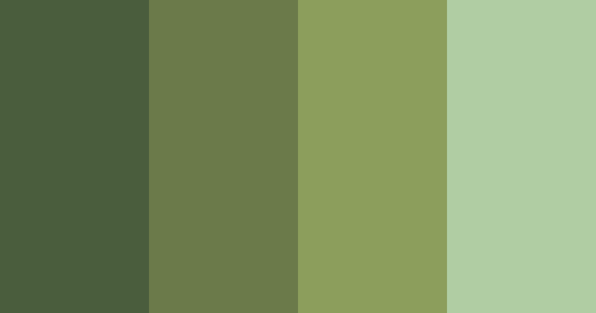 Download olive comet color palette PNG image (landscape)
