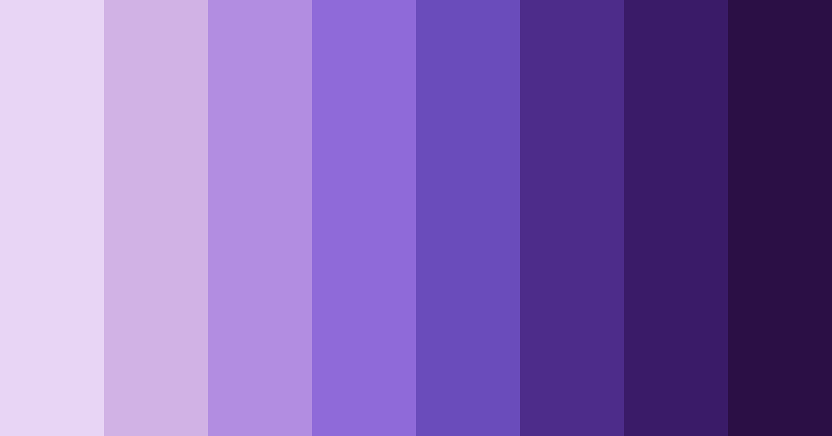 Download lavender dreams color palette PNG image (landscape)