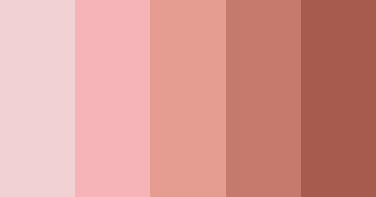 Download blushing embers color palette PNG image (landscape)