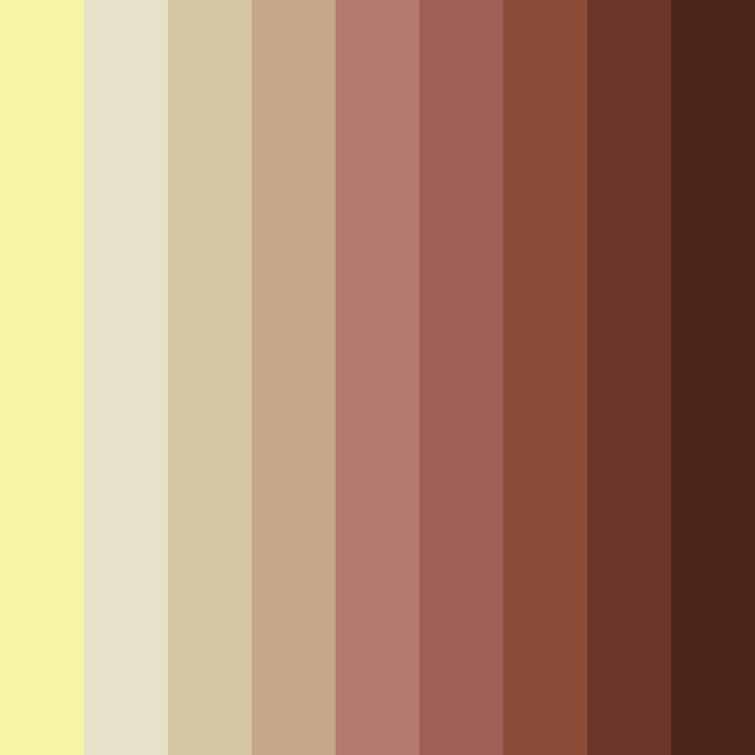 Download sunset harvest color palette PNG image (square)