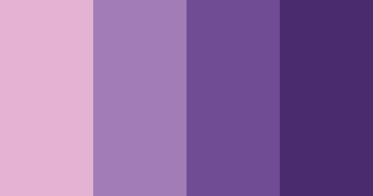 Download purple nebula color palette PNG image (landscape)