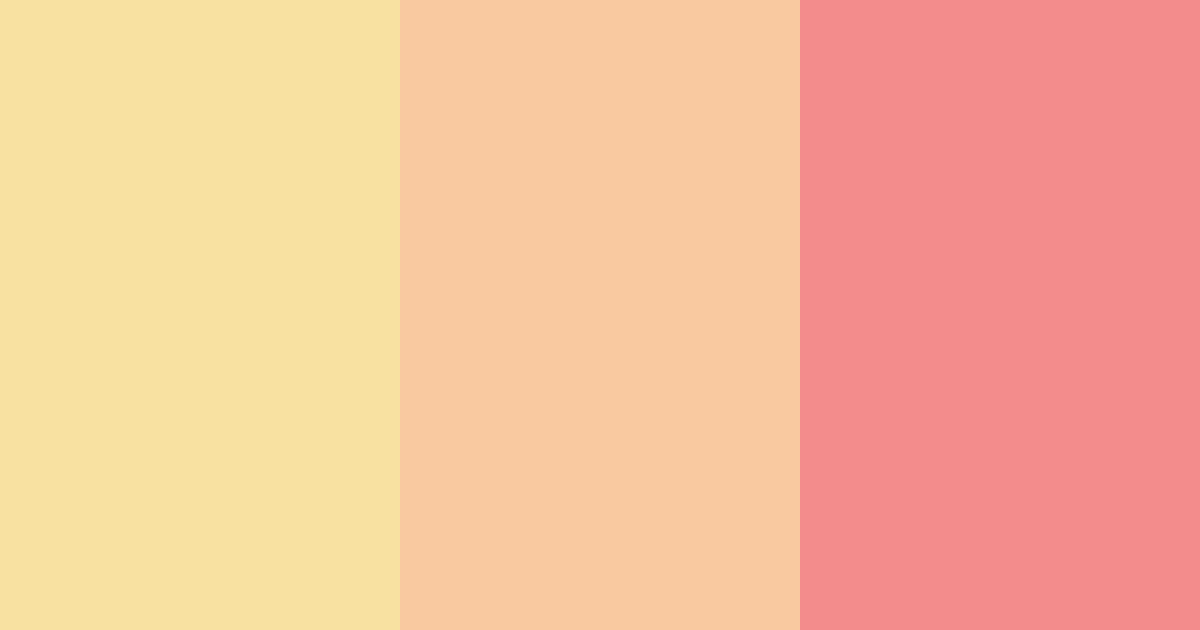 Download peach spring color palette PNG image (landscape)