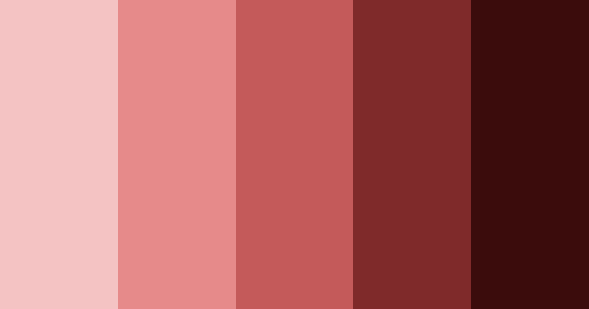 Download red darkness color palette PNG image (landscape)