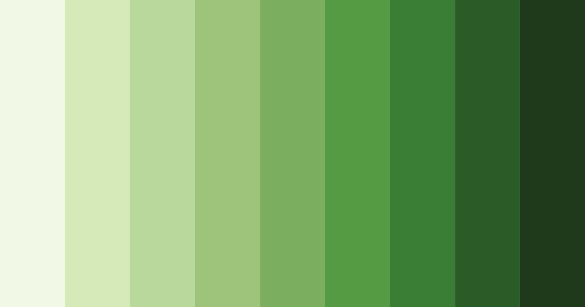 Download verdant symphony color palette PNG image (landscape)