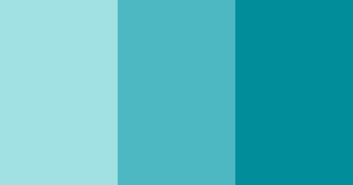 Download tropical tranquility color palette PNG image (landscape)