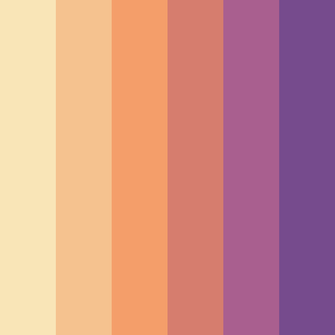 Download graduation lavender color palette PNG image (square)