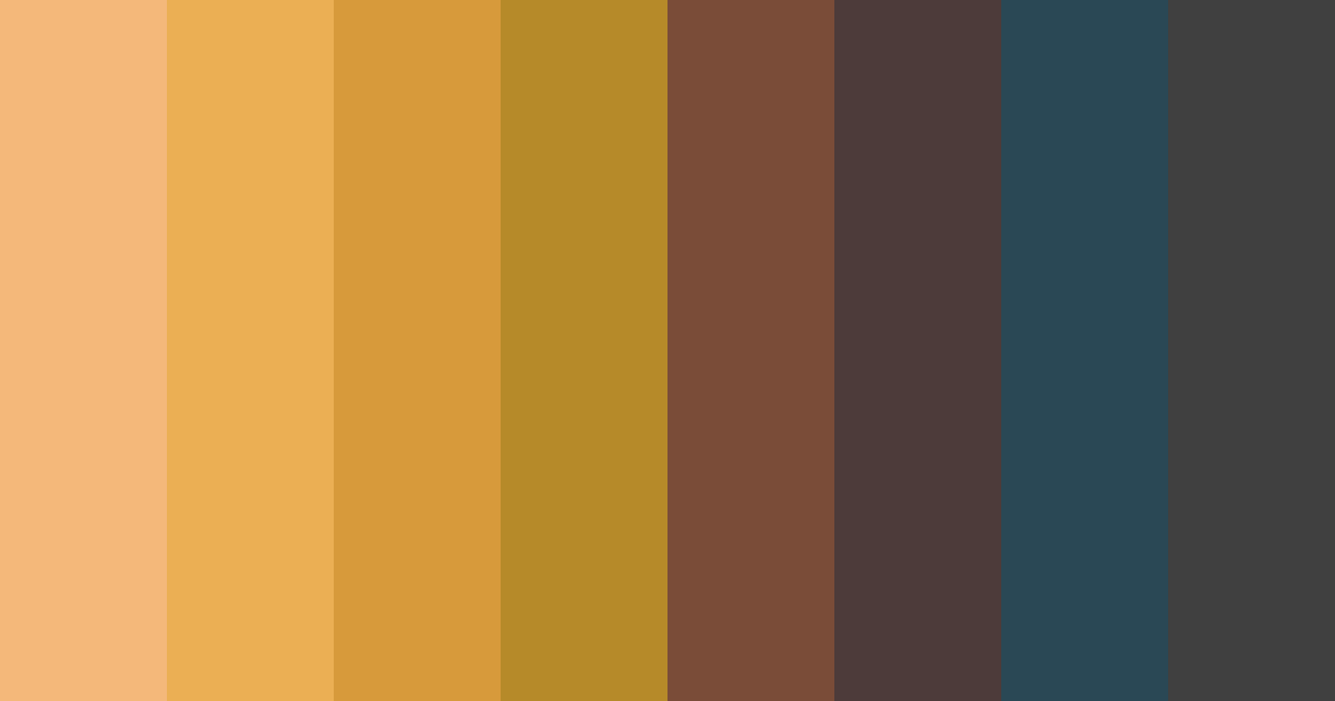 Download autumn emberstone color palette PNG image (landscape)