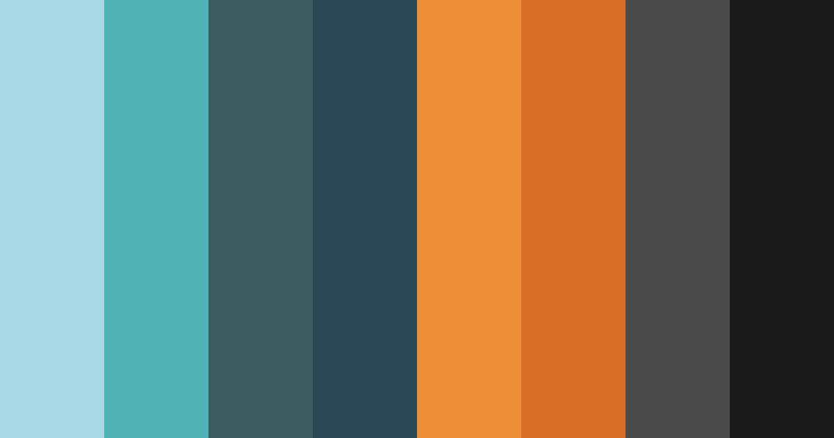 Download oceanic ember color palette PNG image (landscape)