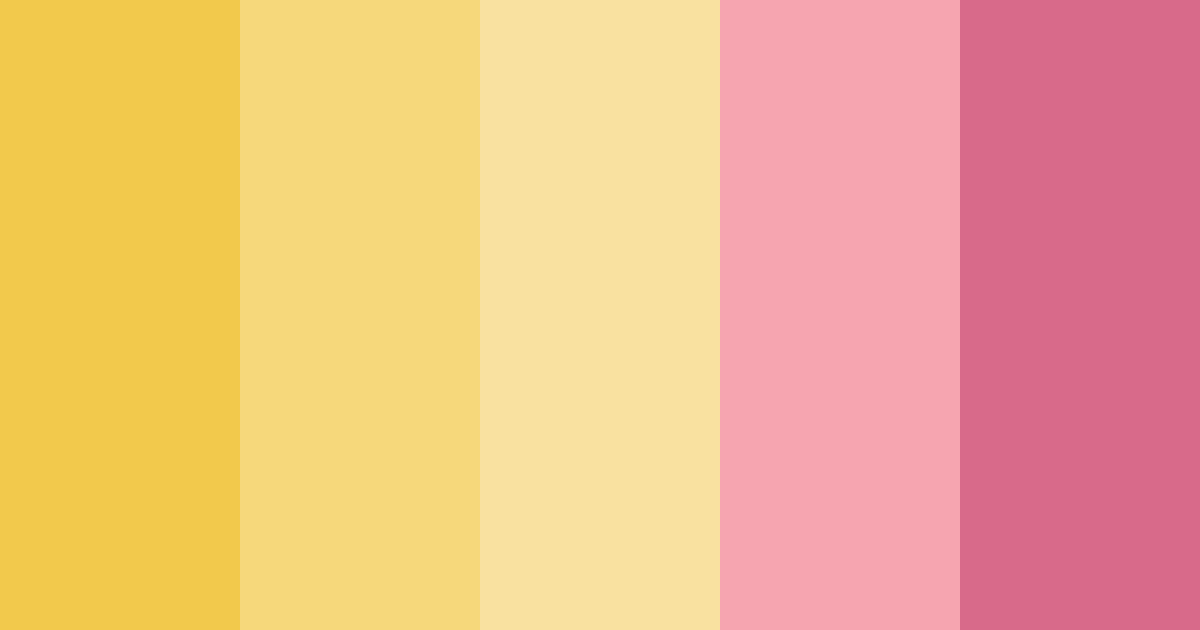 Download yellow toy color palette PNG image (landscape)