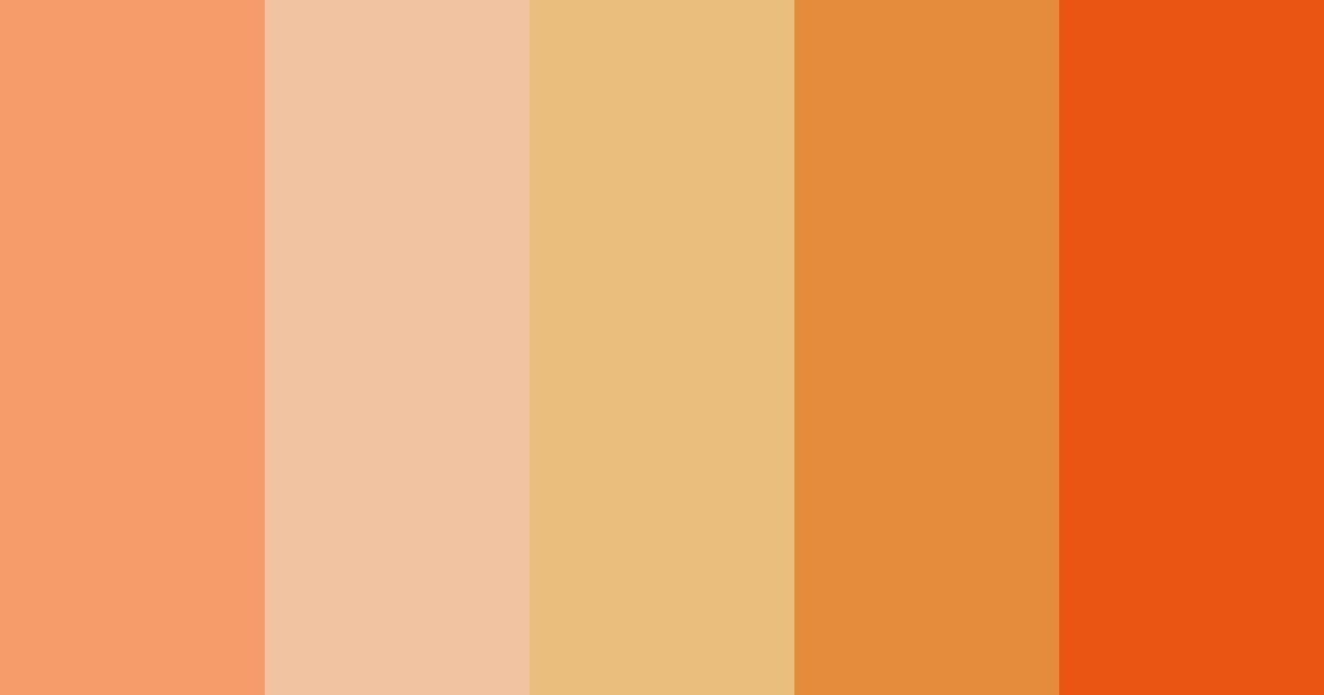 Download autumn ember bliss color palette PNG image (landscape)