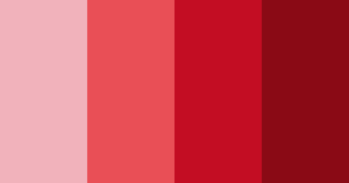 Download dark red color palette PNG image (landscape)