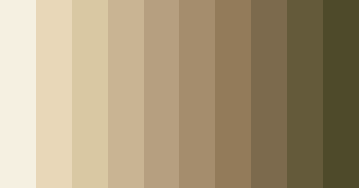 Download desert serenity color palette PNG image (landscape)