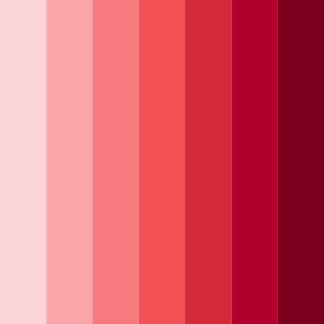 Download crimson blossoms color palette PNG image (square)