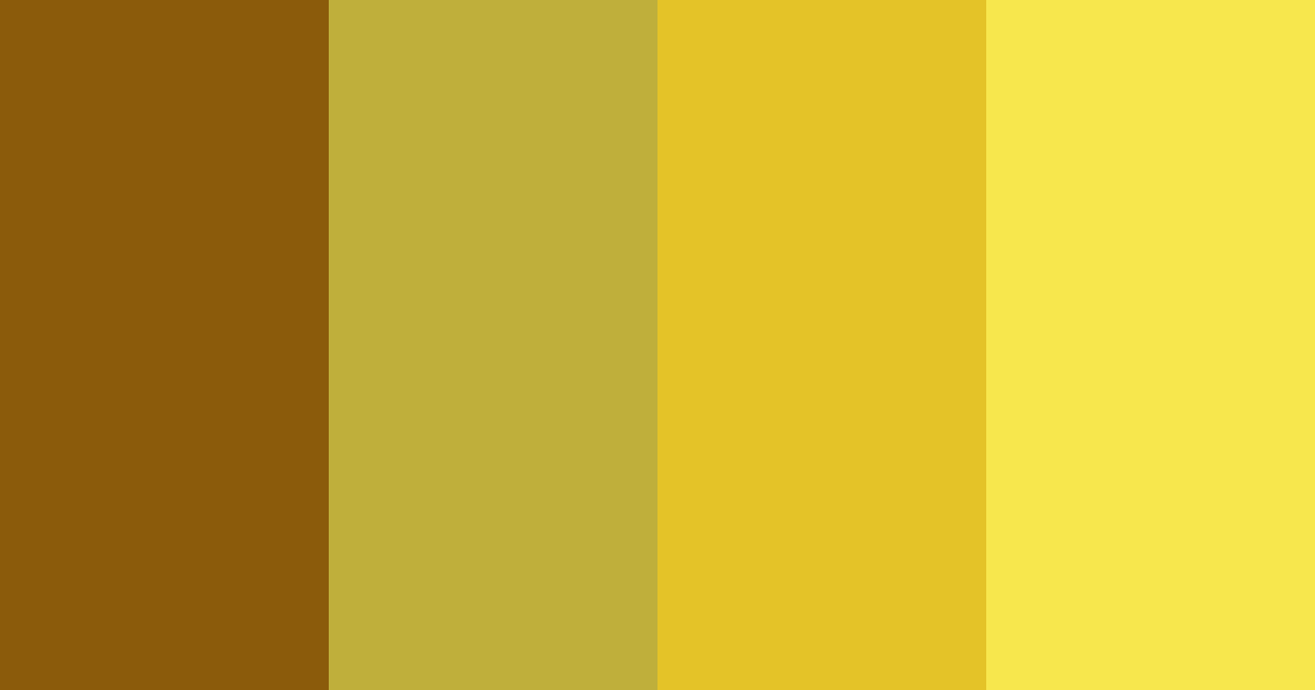 Download golden galaxy color palette PNG image (landscape)