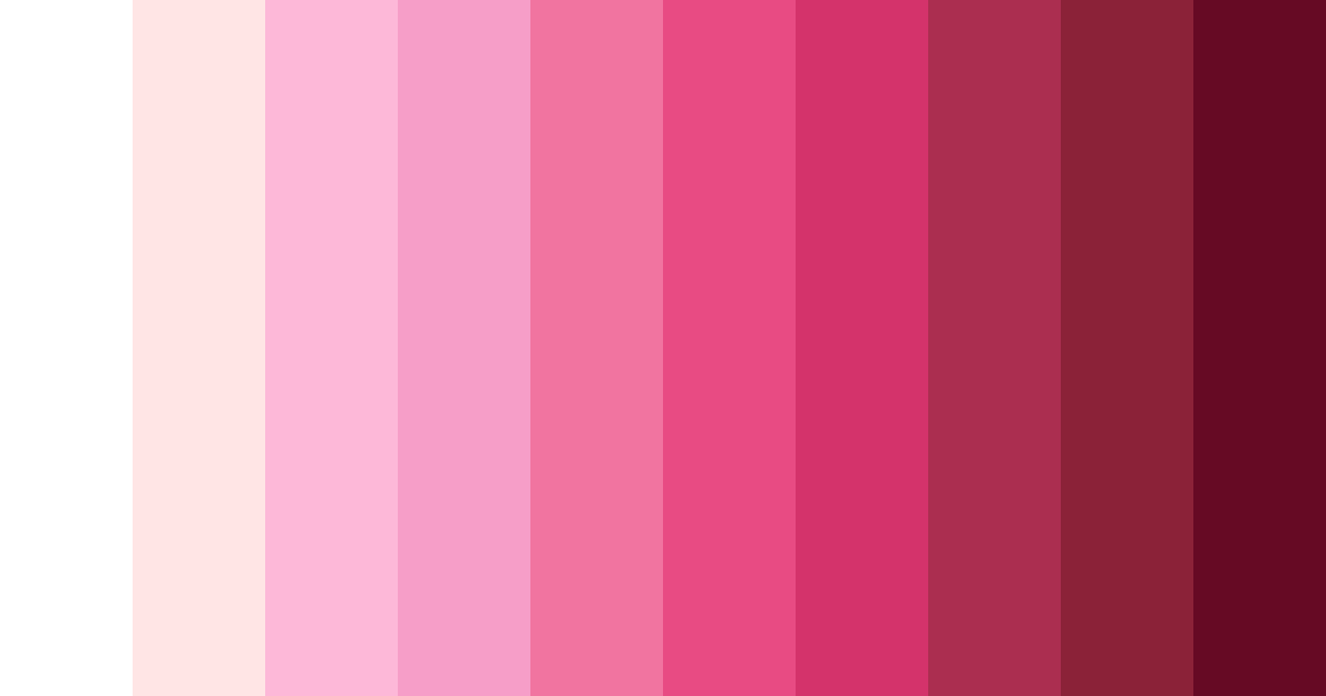 Download pink garden color palette PNG image (landscape)