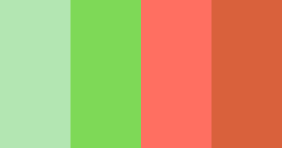 Download melon grove delight color palette PNG image (landscape)