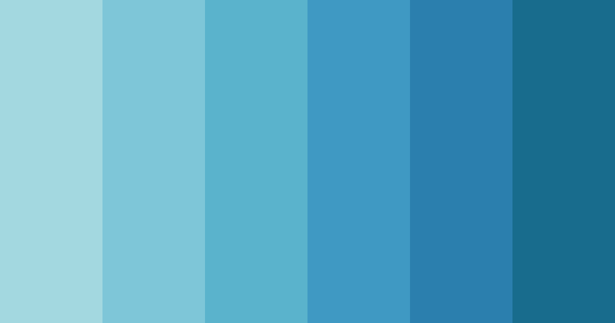 Download ocean breeze harmony color palette PNG image (landscape)