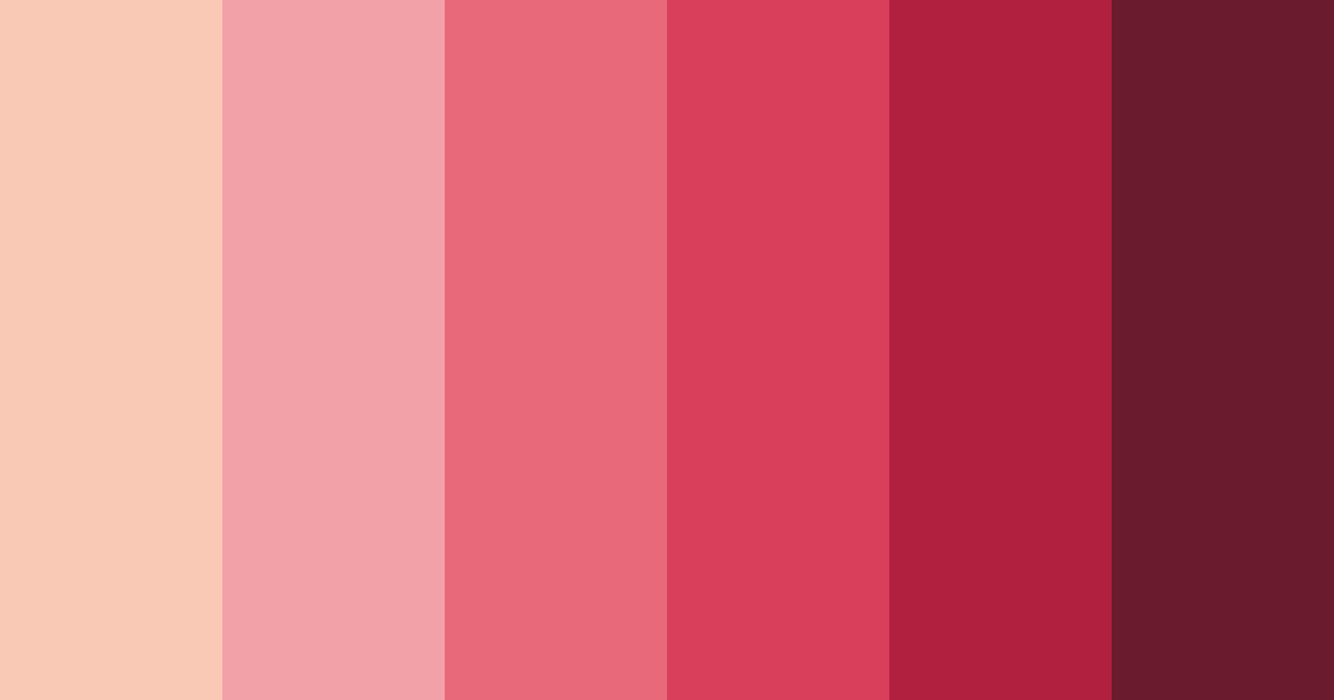 Download crimson blossoms color palette PNG image (landscape)