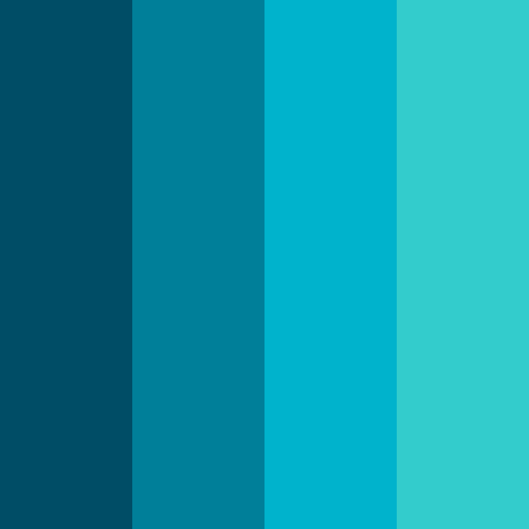 Download cyan swamp color palette PNG image (square)