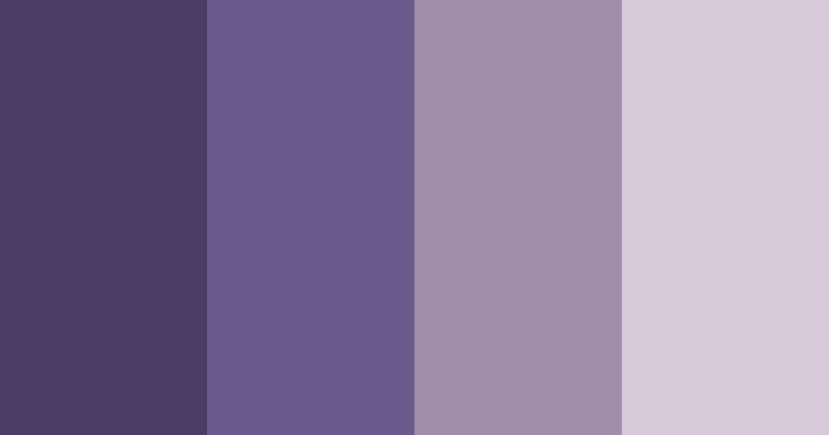 Download frosty amethyst color palette PNG image (landscape)