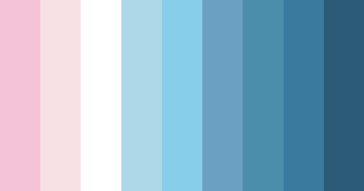 Download cotton candy breeze color palette PNG image (landscape)