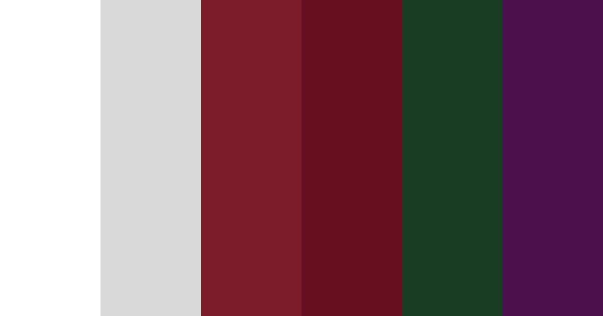 Download crimson elegance color palette PNG image (landscape)