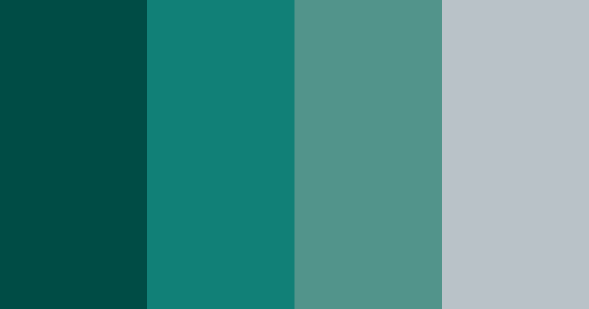 Download minty teal color palette PNG image (landscape)