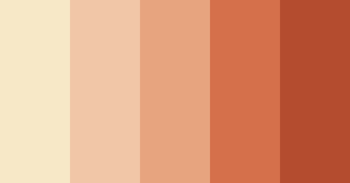 Download autumn ember glow color palette PNG image (landscape)