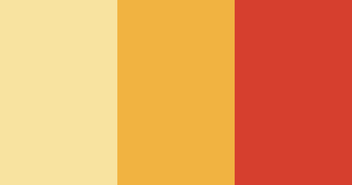 Download sunny orange color palette PNG image (landscape)