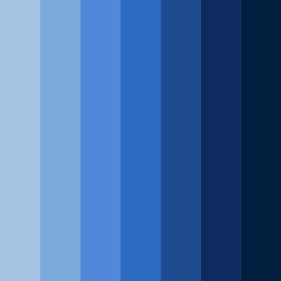 Download midnight tide color palette PNG image (square)