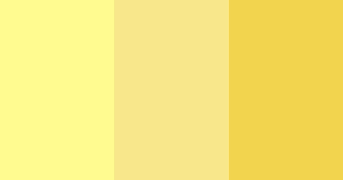 Download sunny serenade color palette PNG image (landscape)