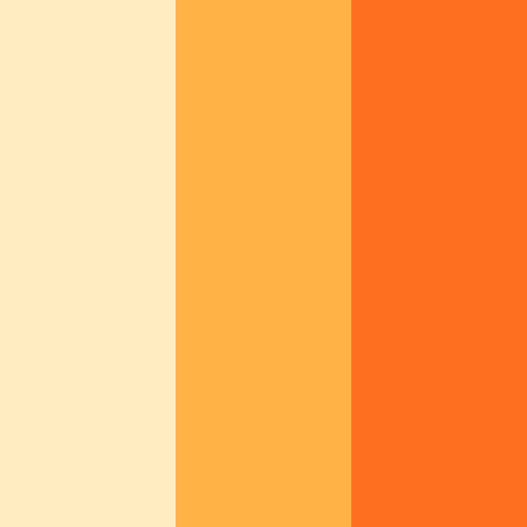 Download sunset sorbet color palette PNG image (square)