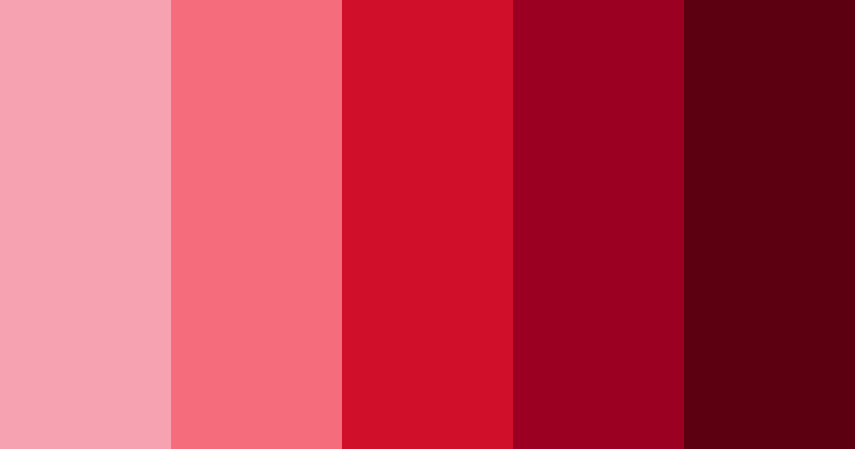 Download crimson blossom color palette PNG image (landscape)