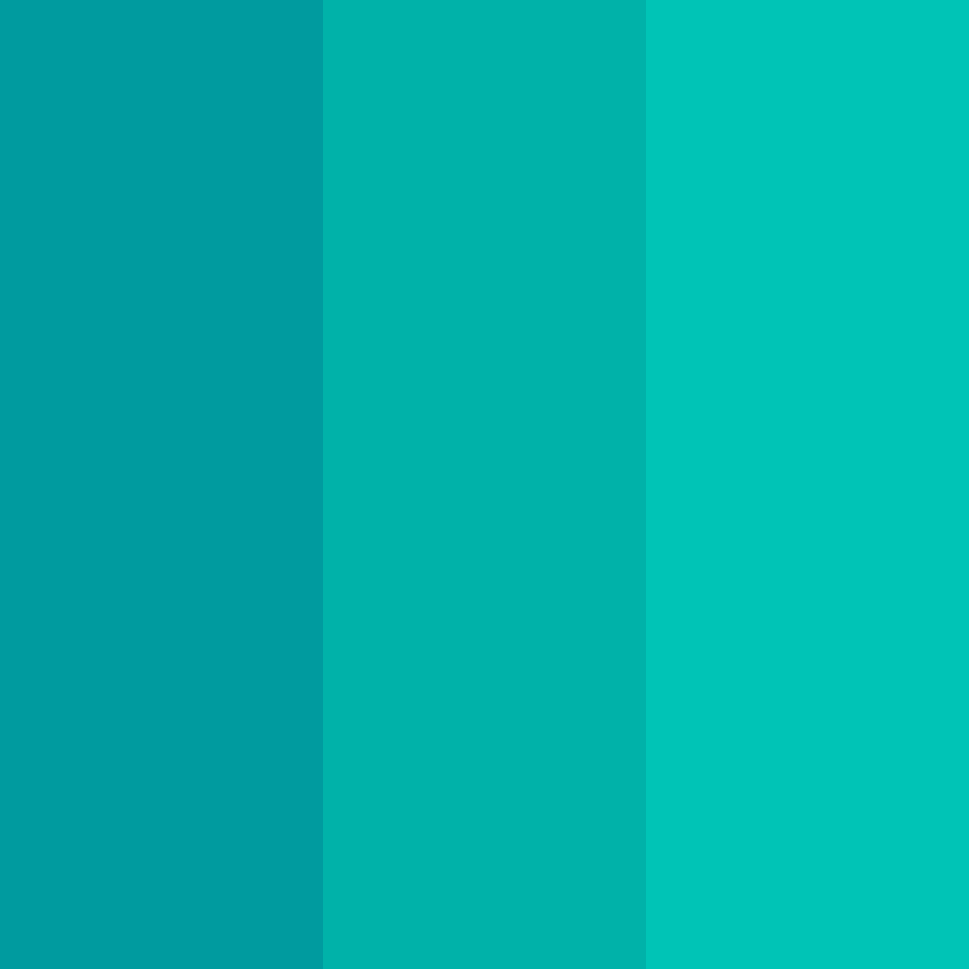 Download teal oasis color palette PNG image (square)