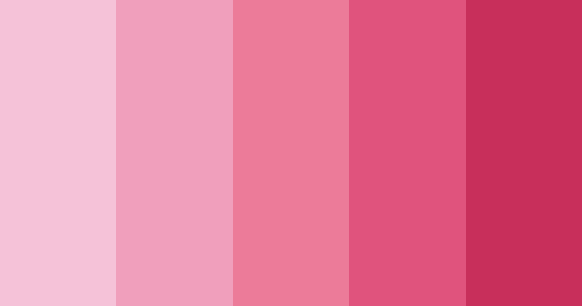 Download blush blossom color palette PNG image (landscape)