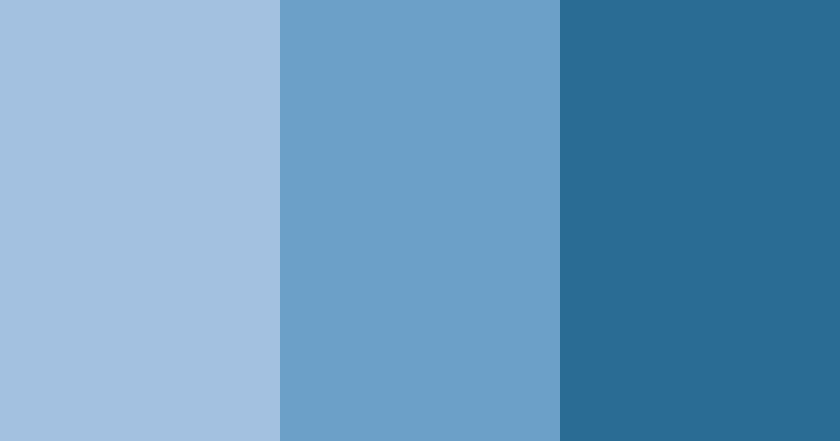 Download azure tranquility color palette PNG image (landscape)