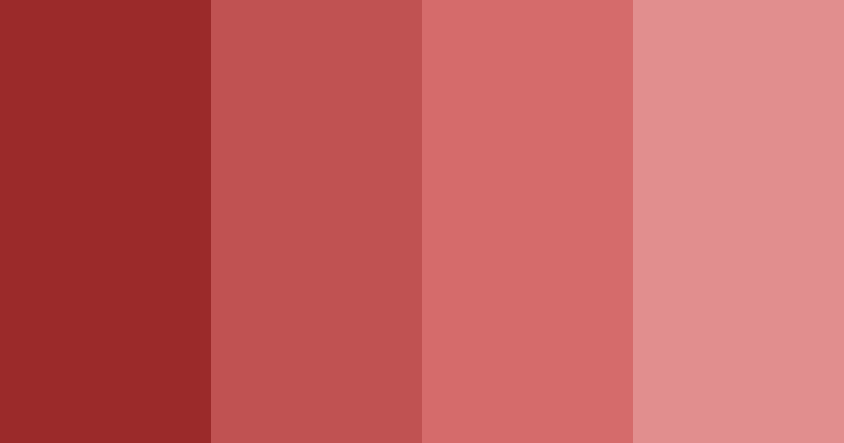Download red mesa color palette PNG image (landscape)